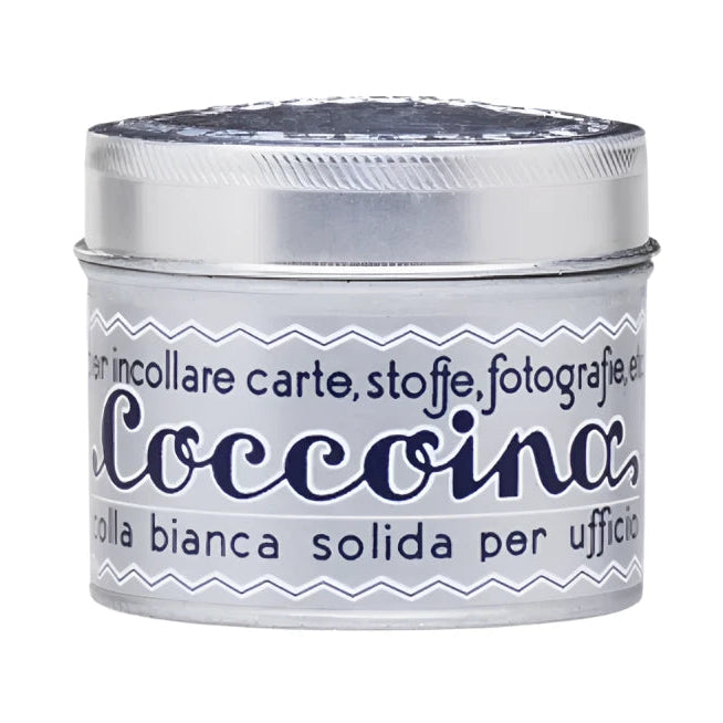 White Adhesive Paste in Pastel Tin