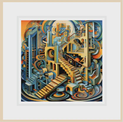 Ikonink Framed Card - Don't Get Lost It's Only Relative