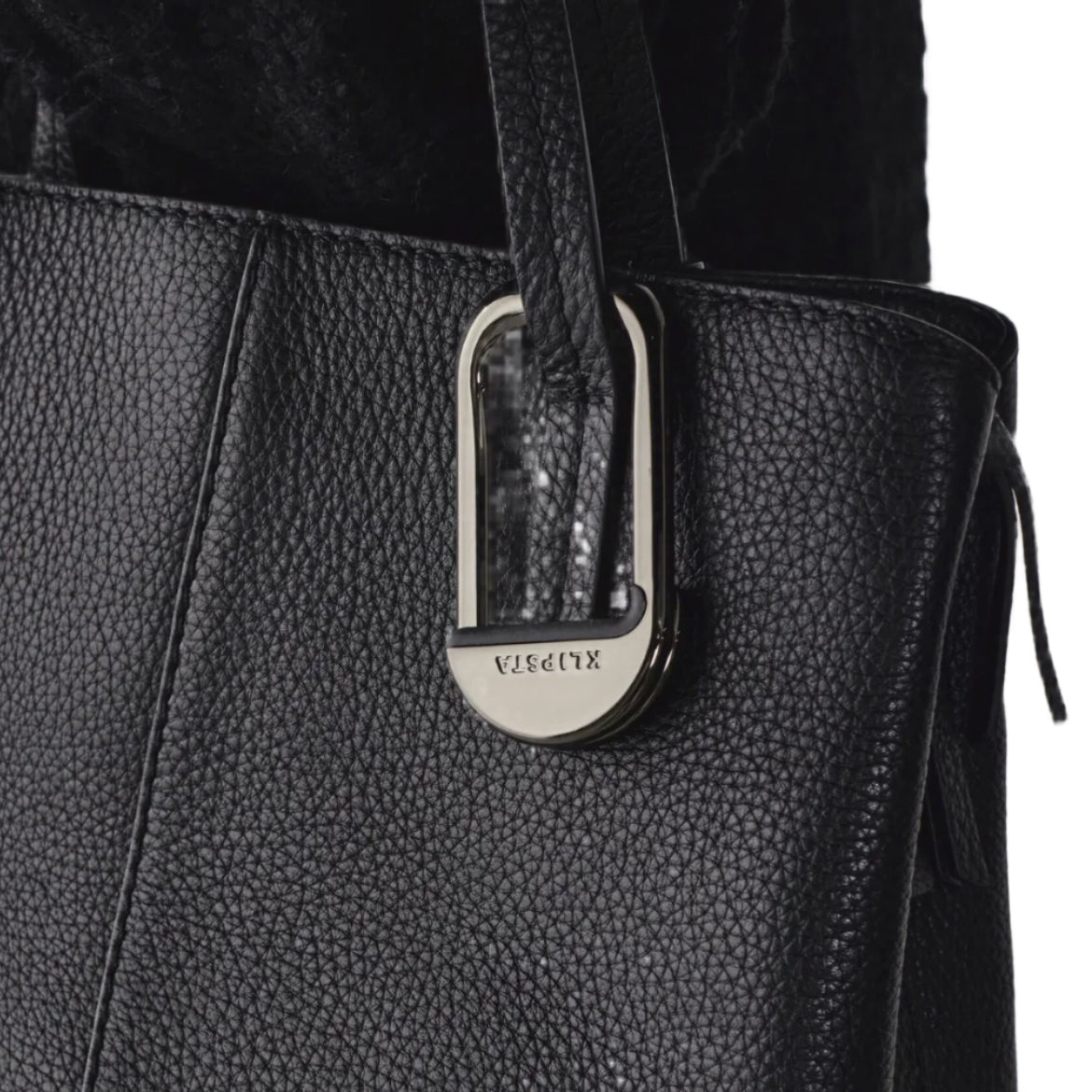 Flip Bag Hanger - Chrome Black