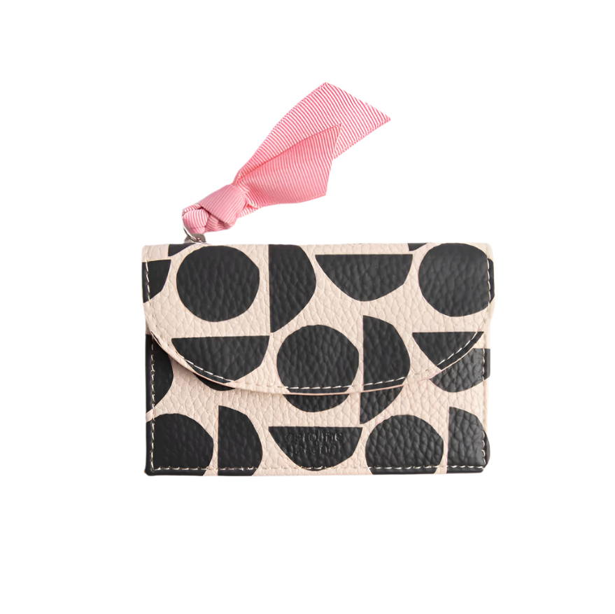 Abstract Geo Card Holder Coin Purse