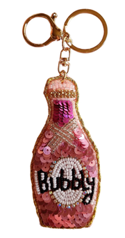 Beaded Keyring - Bubbly