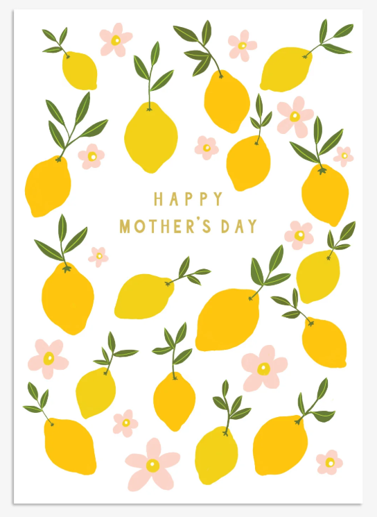 Happy Mother's Day Lemons Card
