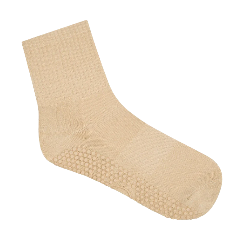 Crew Grip Socks - Almond