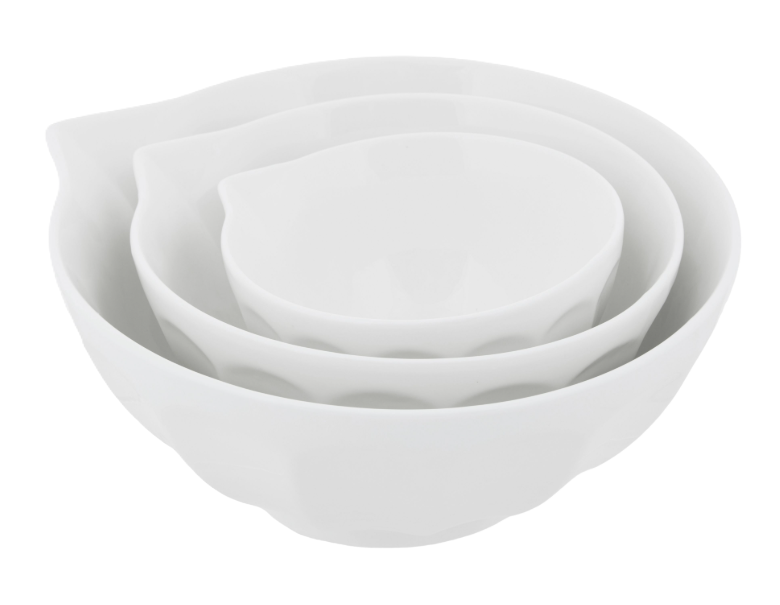Harris Porcelain Mixing Bowls - Set of 3