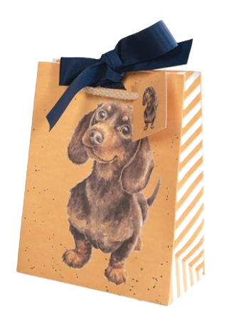 Gift Bag Small - 'Little Sausage' Dachshund