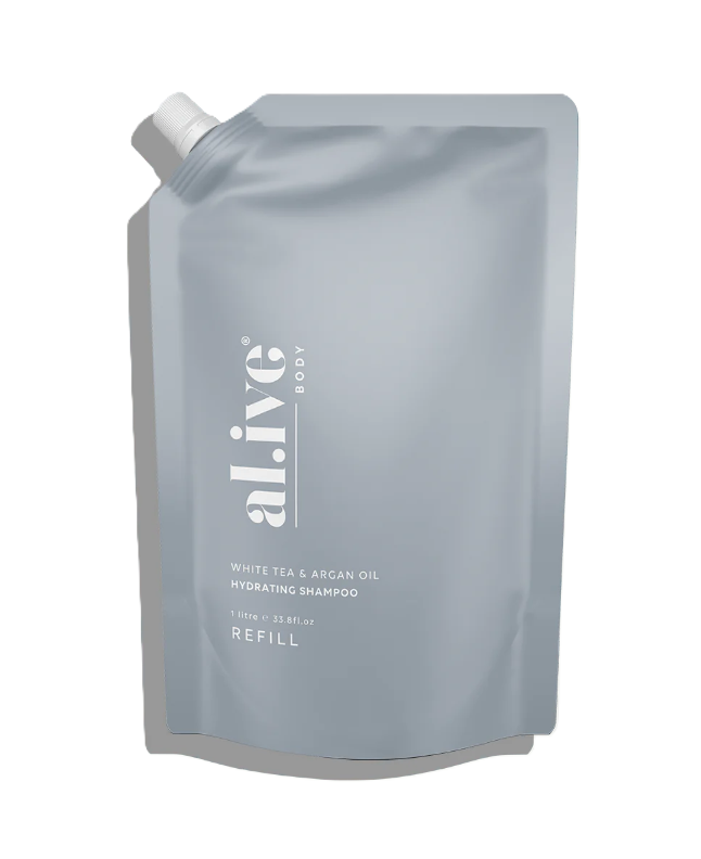 1L Shampoo Refill - White Tea & Argan Oil