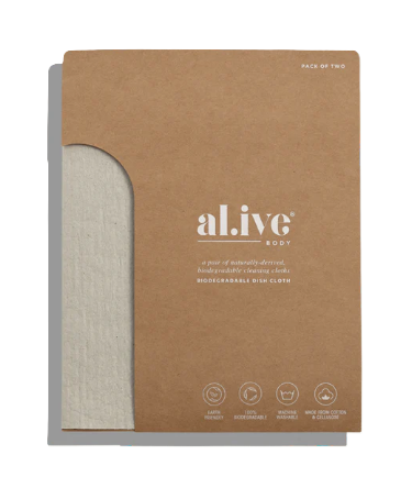 Biodegradable Dish Cloth - Pack Of 2