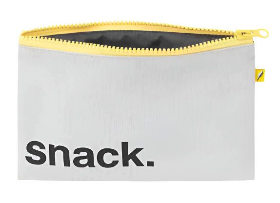 Zip Snack Sack - Black