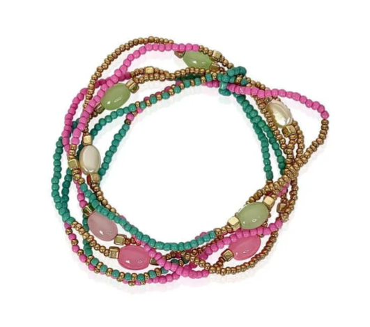 Sachin Stretch Bead Bracelet