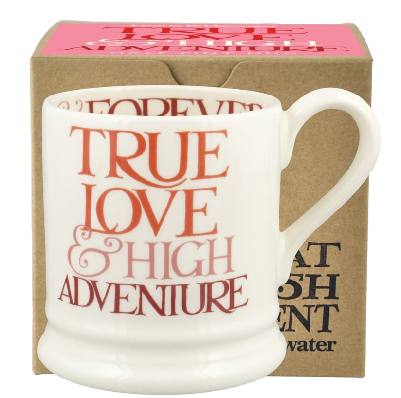 Half Pint Mug - Pink Toast True Love