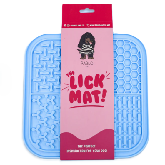 The Dog Lick Mat - Blue