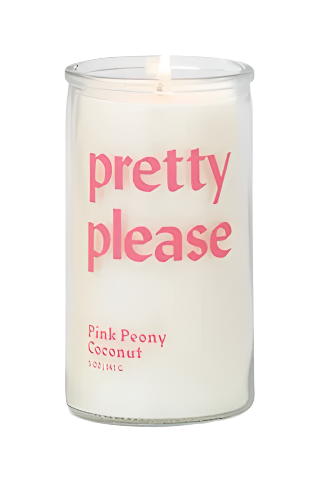 Spark Candle 5oz - Pretty Please (Pink Peony Coconut)