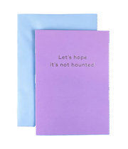 Let's Hope It's Not Haunted Card