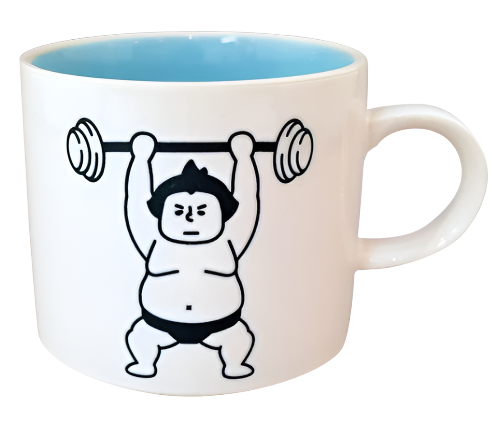 Sumo Wrestler Mug - Weight Lifting