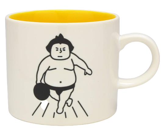 Sumo Wrestler Mug - Bowling