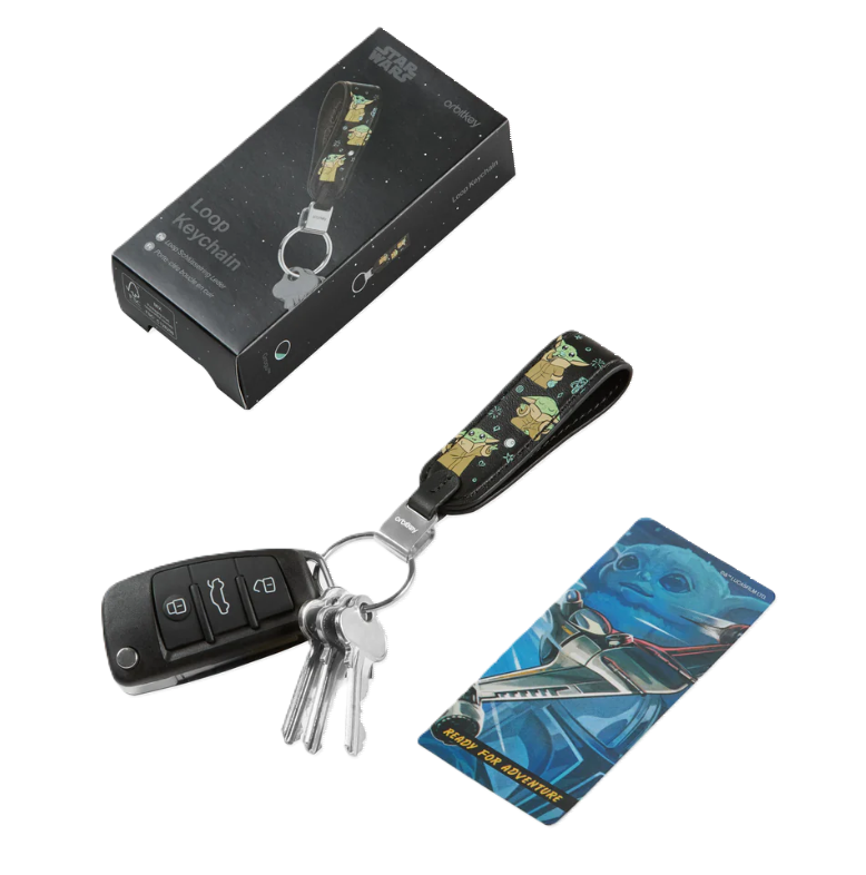 Orbitkey - Loop Keychain - Star Wars Grogu