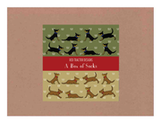 Cotton Socks Boxed Set (L) - Red / Black Kelpies