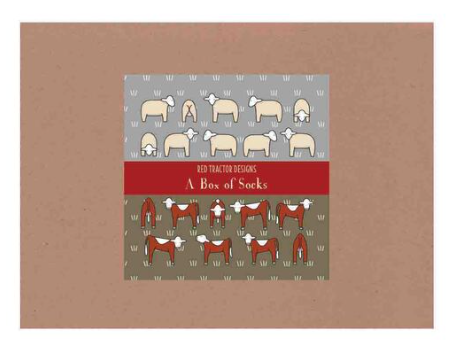 Cotton Socks Boxed Set (L) - Sheep / Herefords