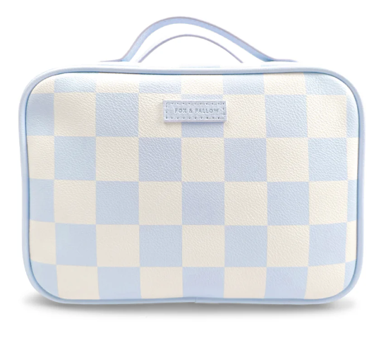 Powder Check Cosmetic Bag