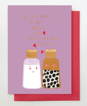 Salt & Pepper Valentines Day Card