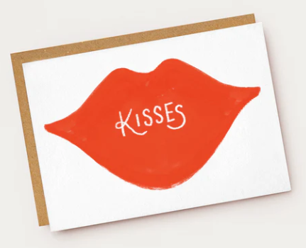 Kisses Mwah Card