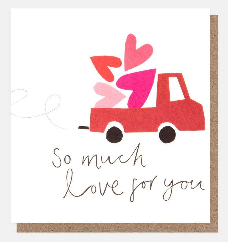 So Much Love For You Card