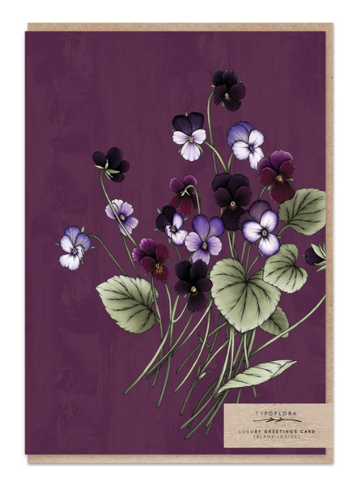 Viola Portrait Card