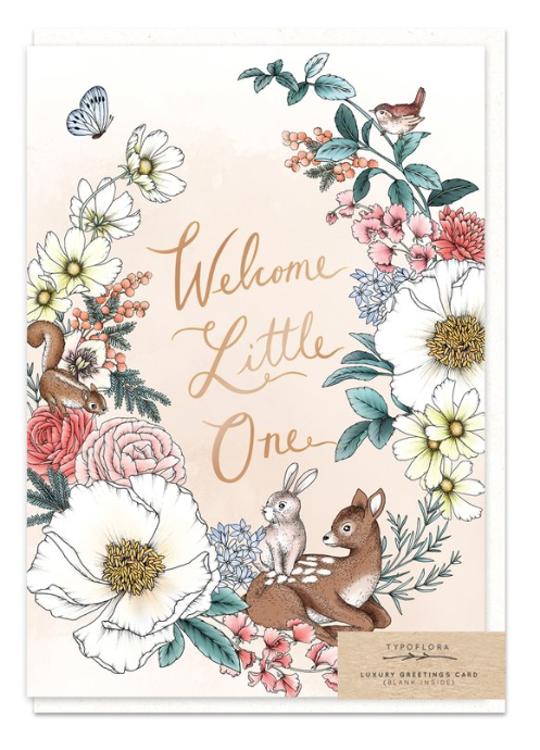 Woodland Little One Card