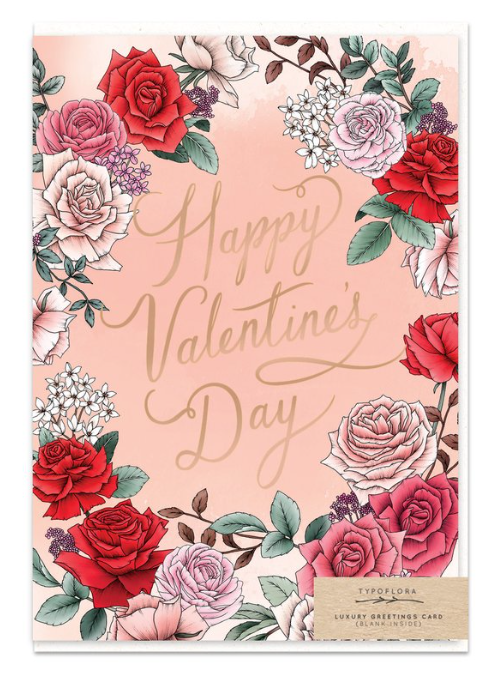 Roses Valentine Card