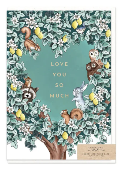 Woodland Love You Card