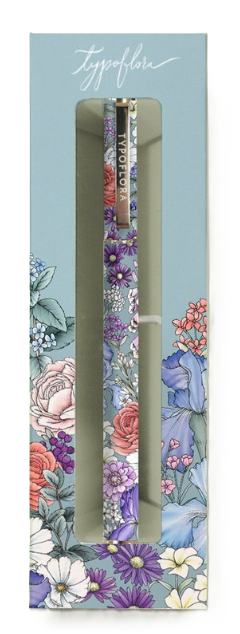 Rollerball Pen - Blooms in Blue