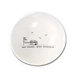 Wobbly Porcelain Bowl (M) - Good Friends