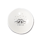 Wobbly Porcelain Bowl (S) - I Love Us