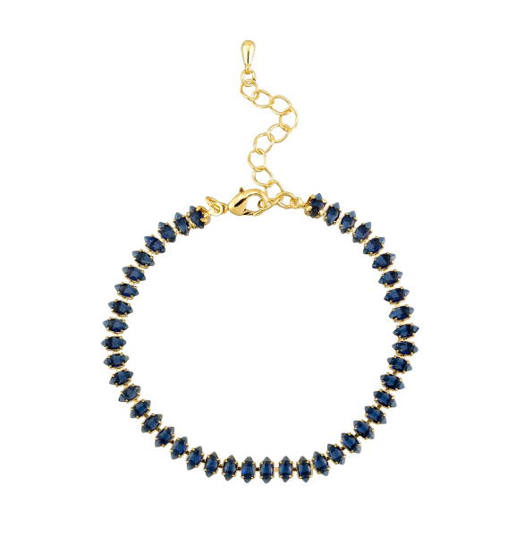 Sapphire Eye Crystal Bracelet