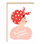 A Brilliant Women Card - Rosie