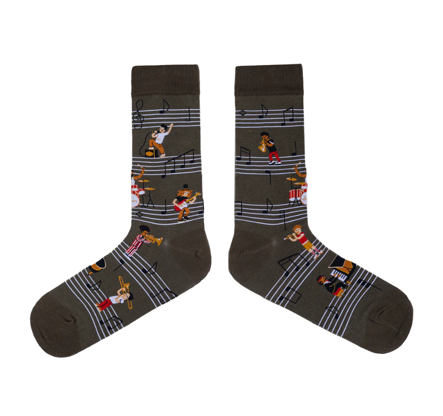 Spencer Flynn Men's Socks - Semi Tone Deaf