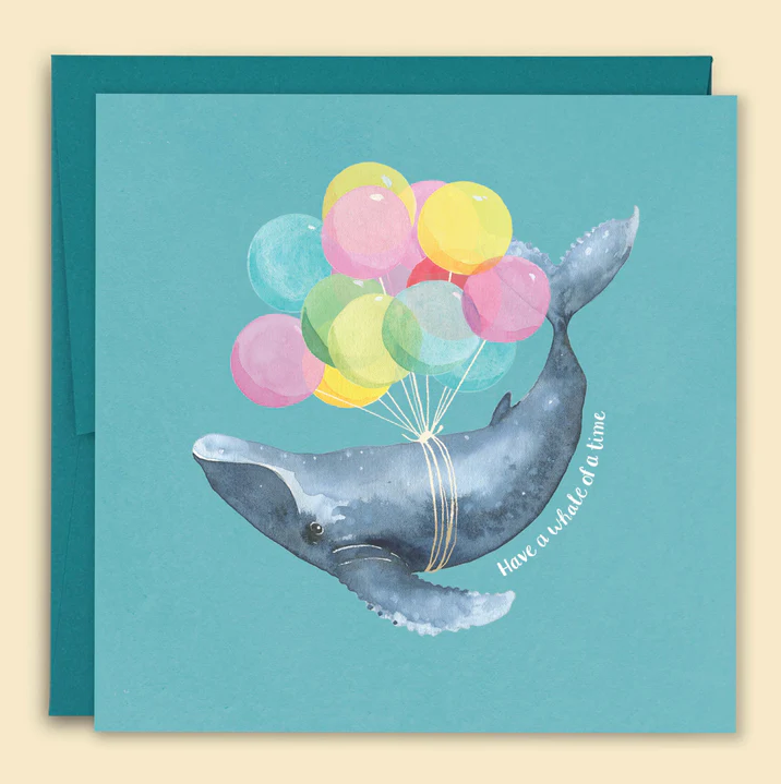 Have A Whale of A Time Card
