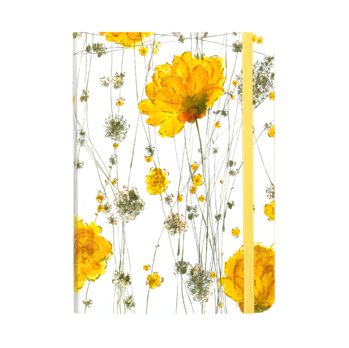 Yellow Flowers Journal