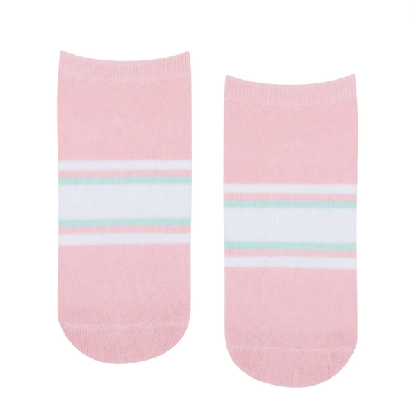 Classic Low Rise Grip Socks - Sweet Stripes