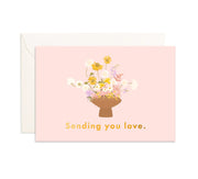 Sending You Love Mini Greeting Card