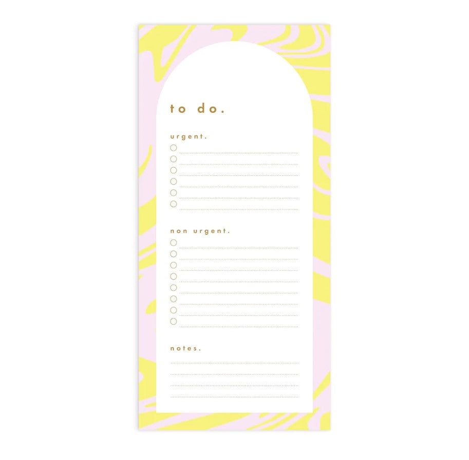Acid Wash DL To Do List Magnet Notepad