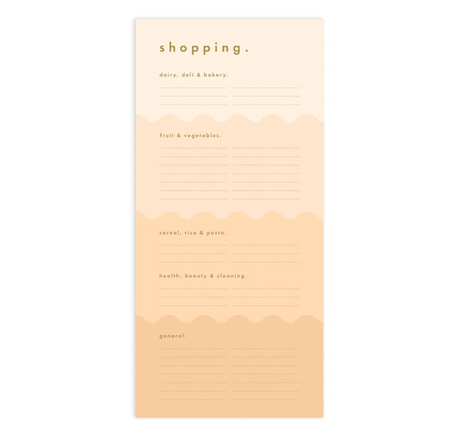 Corsica DL Shopping List Magnet Notepad