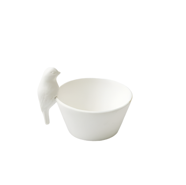 Mini Bird Bowl White
