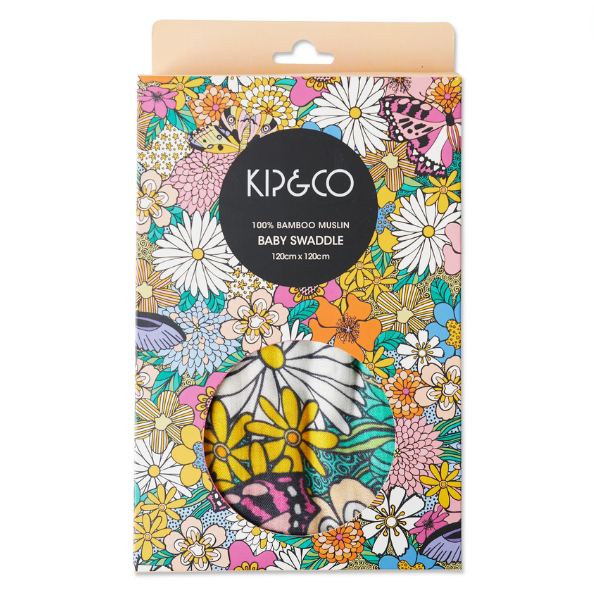 Bamboo Swaddle - Bliss Floral