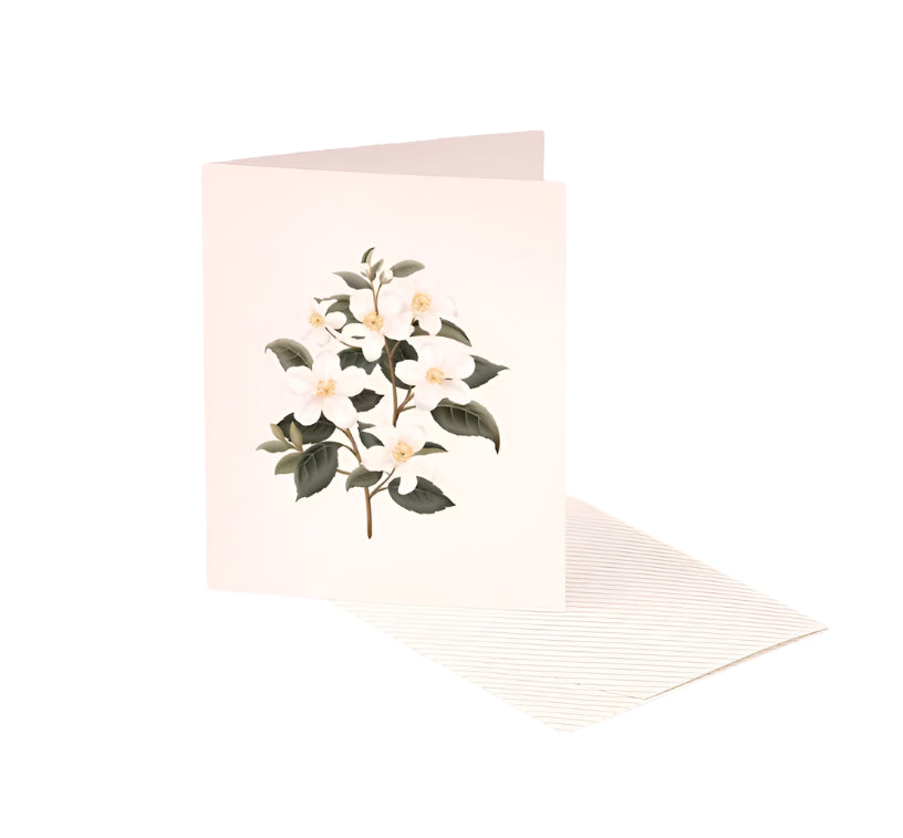 Botanical Scented Card - Orange Blossom
