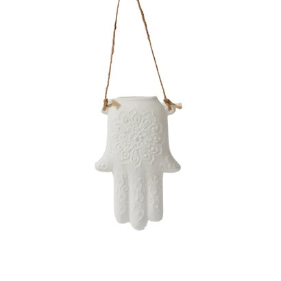 Hamsa Hand Hanging Vase