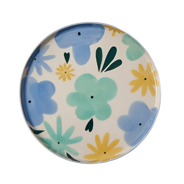 Ditsy Platter - Blue