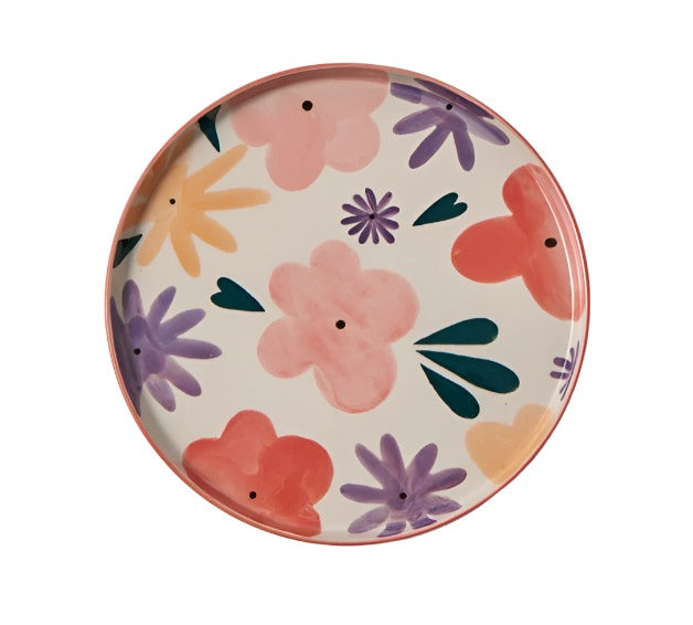 Ditsy Platter - Pink