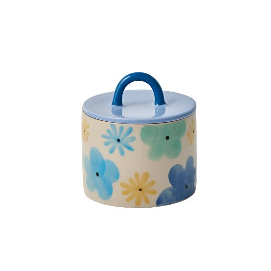 Ditsy Sugar Bowl - Blue