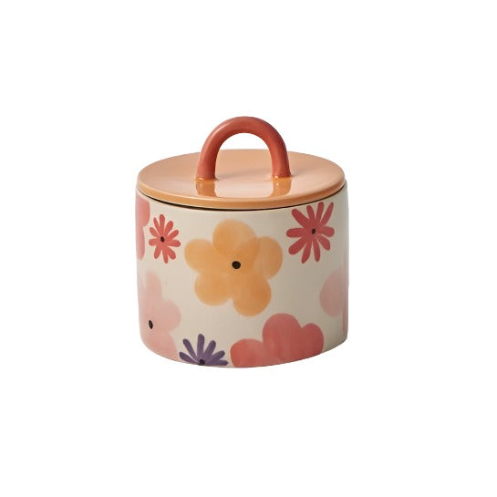 Ditsy Sugar Bowl - Pink